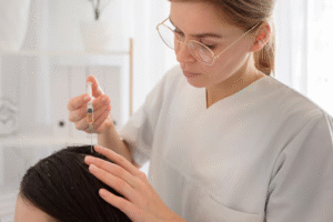 علاج تساقط الشعر بالبلازما 