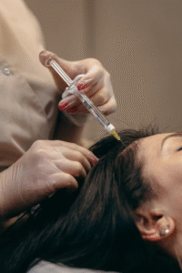 تحفيز نمو الشعر بالبلازما PRP